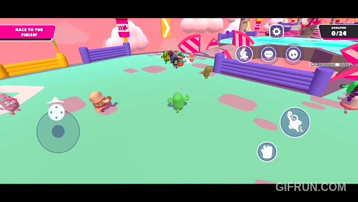 Gameplay from Fallguys Mobile