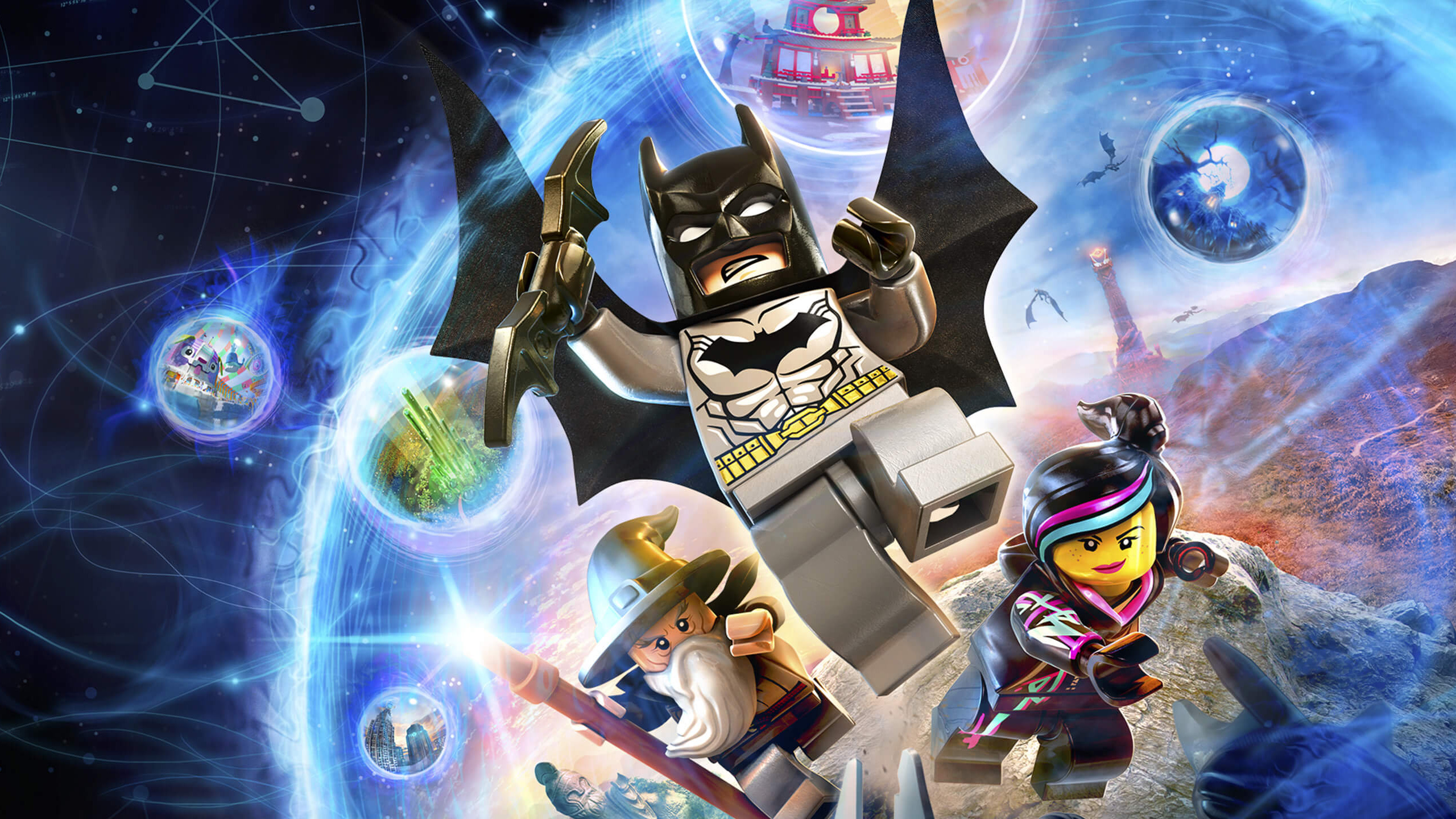Gameplay from the LEGO Dimensions Battle Arenas and DLC packs.